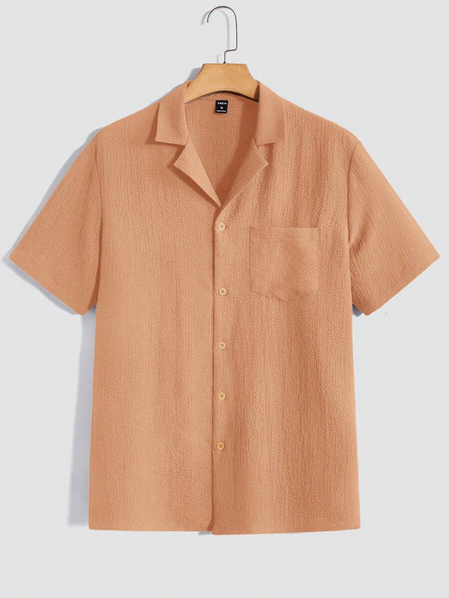 Men's Casual Set – Plain T-shirt and Pants