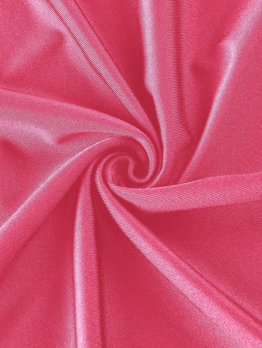 Elegant Solid Color Flared Cami Dress