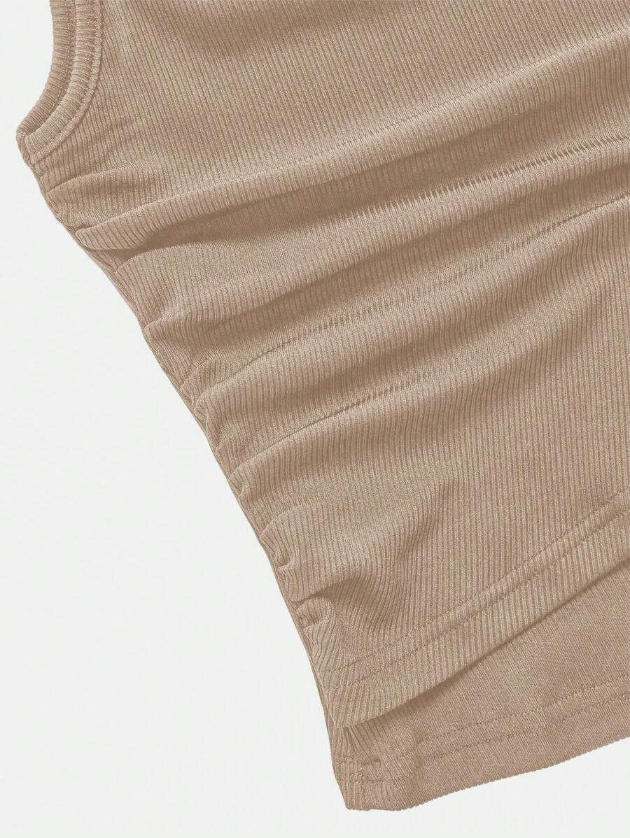 Casual Outfit – Button-Down Tank Top and Pants