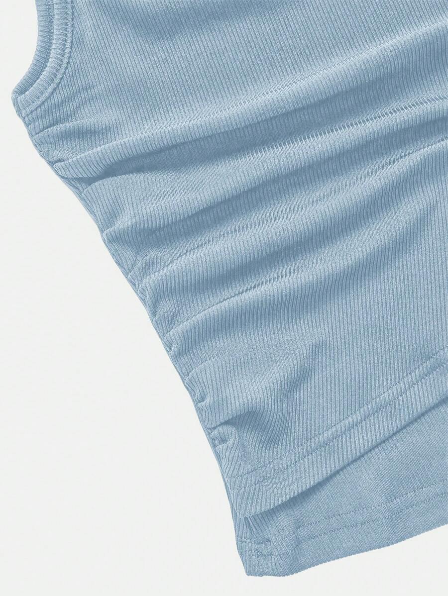 Casual Outfit – Button-Down Tank Top and Pants