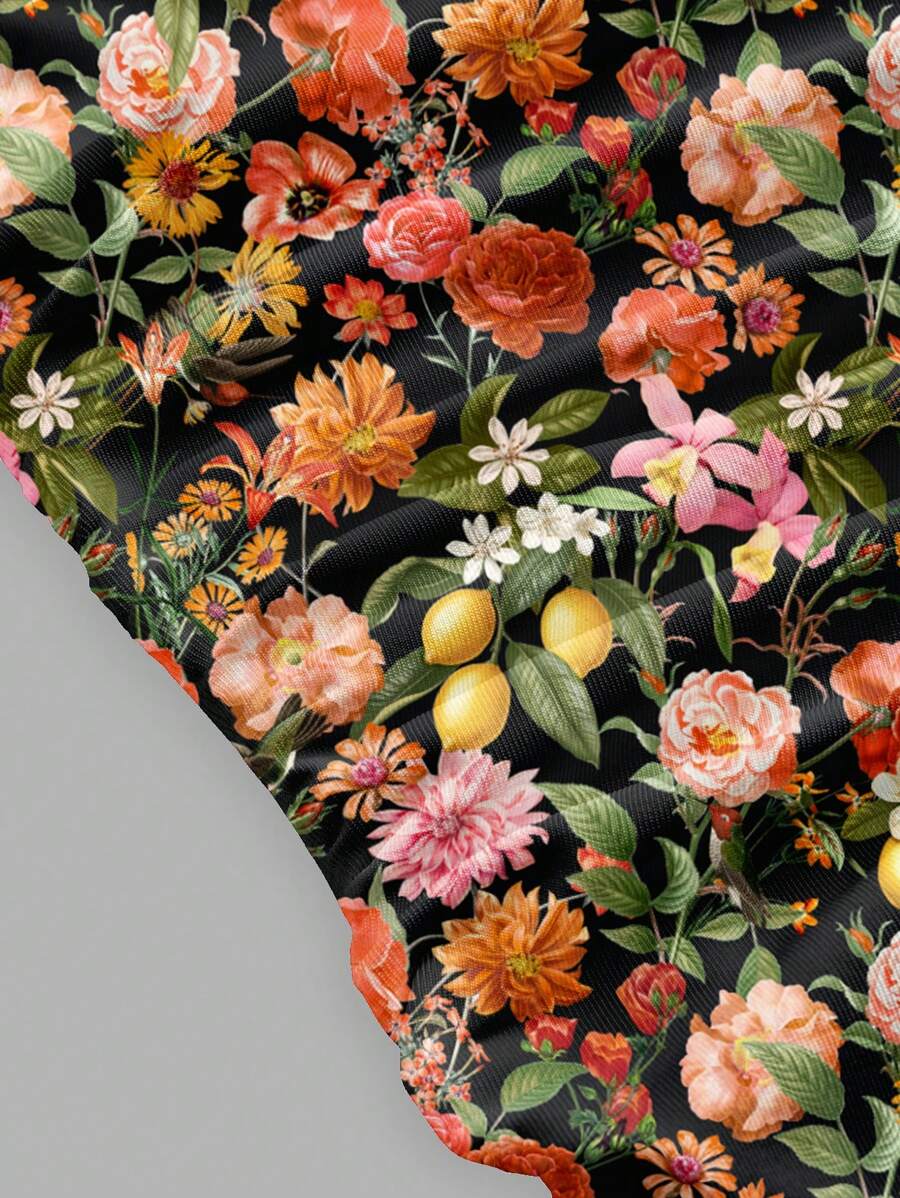 Elegant Solid Color Flared Cami Dress