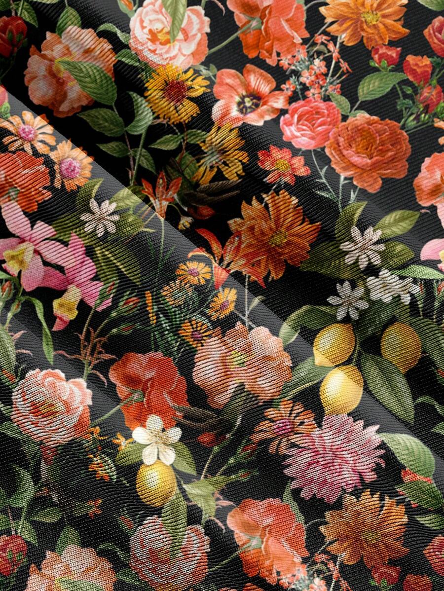 Elegant Solid Color Flared Cami Dress