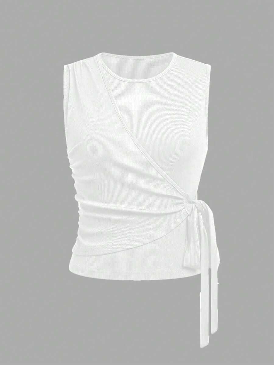 Casual Outfit – Button-Down Tank Top and Pants