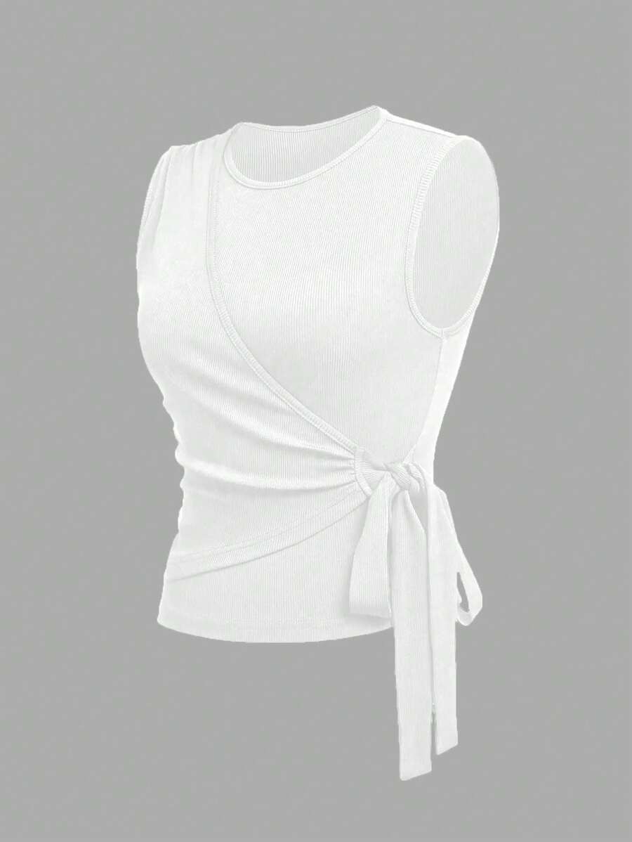 Casual Outfit – Button-Down Tank Top and Pants