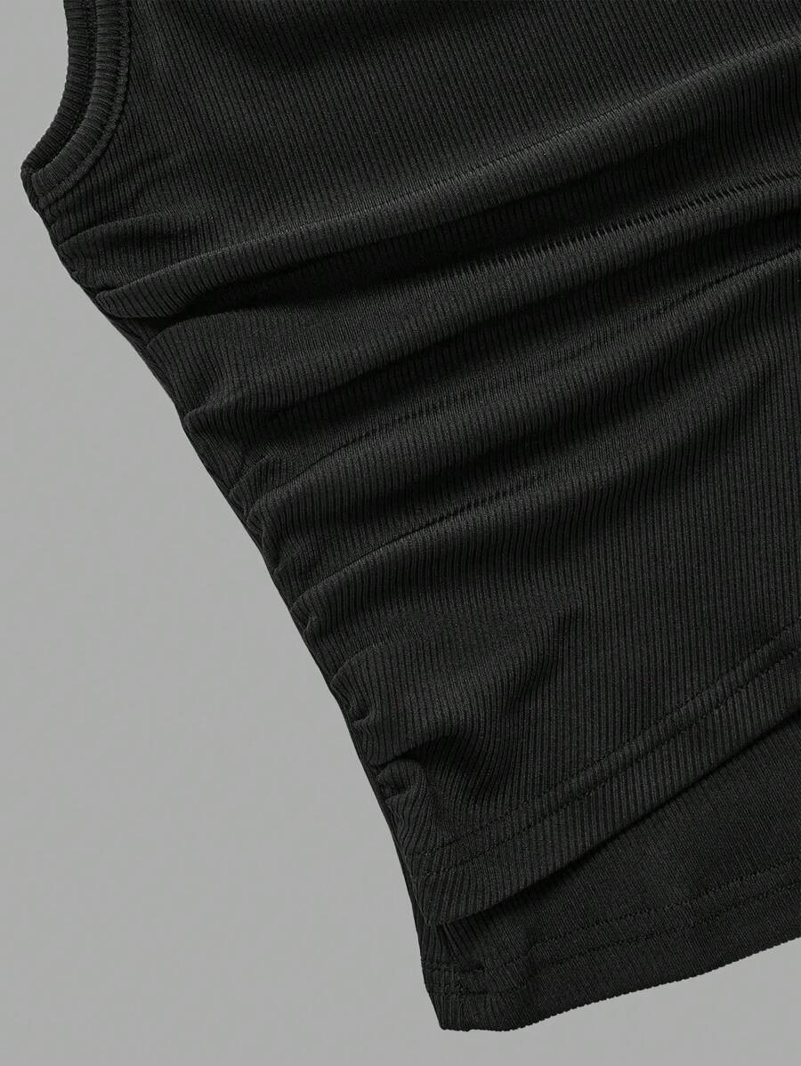 Casual Outfit – Button-Down Tank Top and Pants