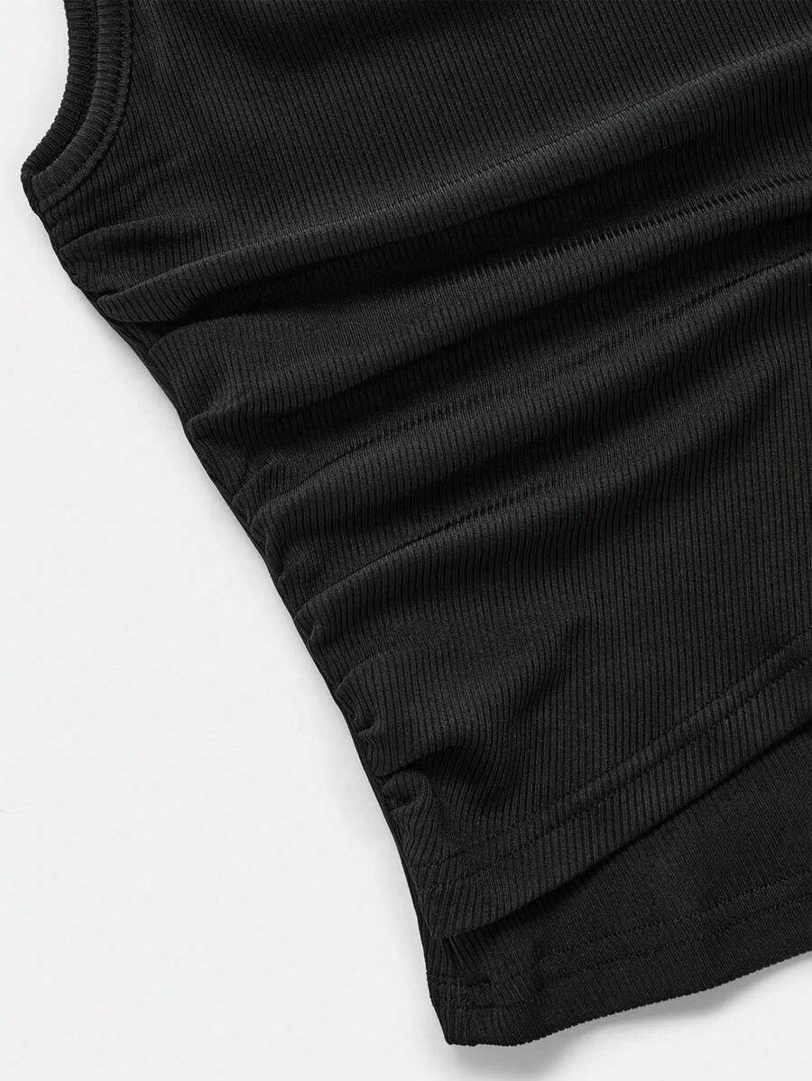 Casual Outfit – Button-Down Tank Top and Pants