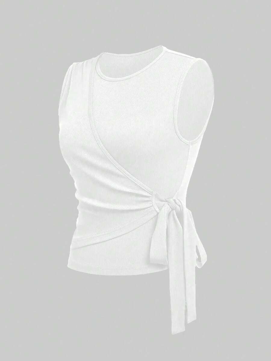 Casual Outfit – Button-Down Tank Top and Pants