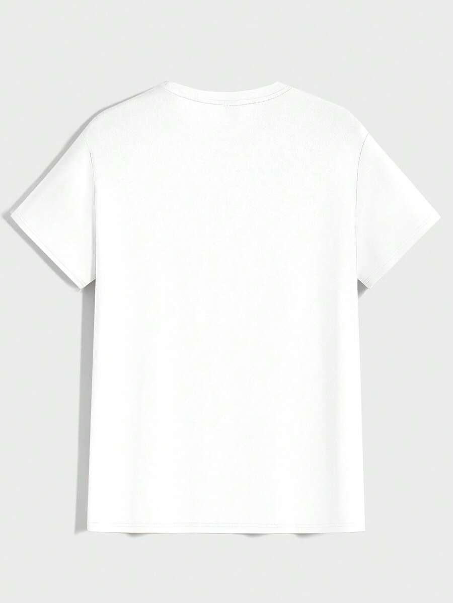 Men's Casual Short Sleeve Knitted T-Shirt