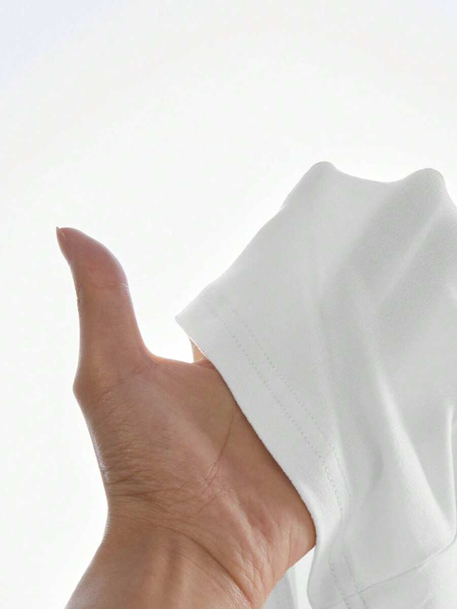 Men's Casual Short Sleeve Knitted T-Shirt