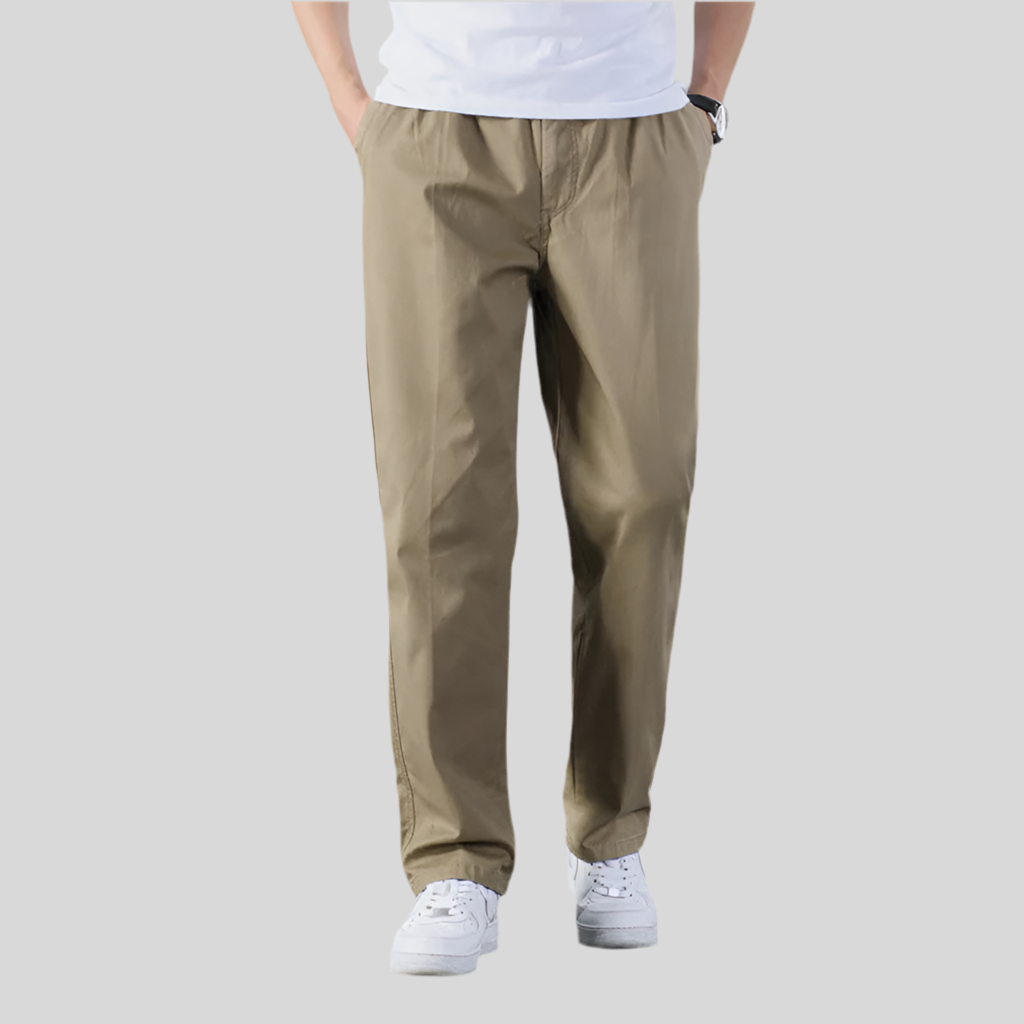 Men's Casual Cotton Trousers