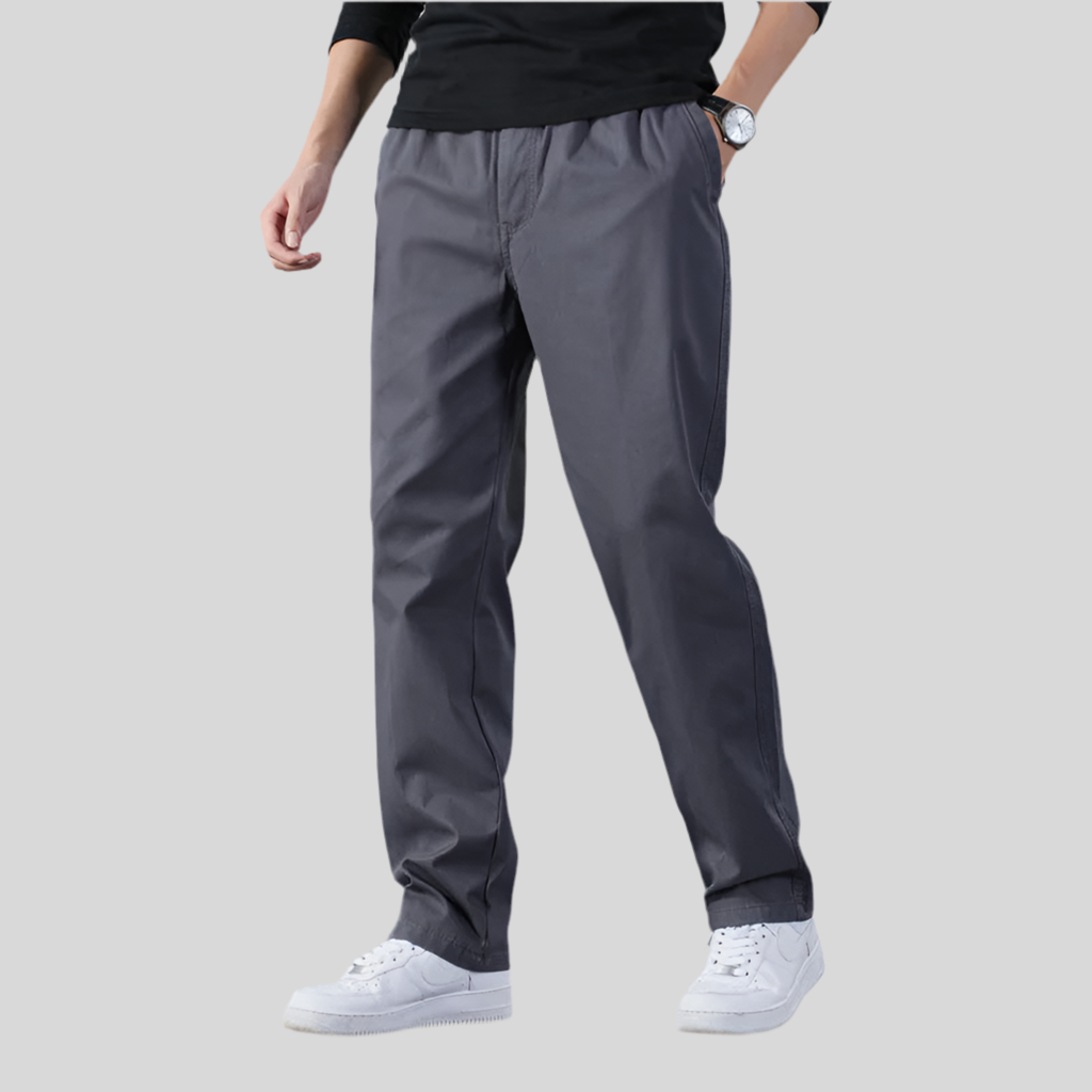 Men's Casual Cotton Trousers