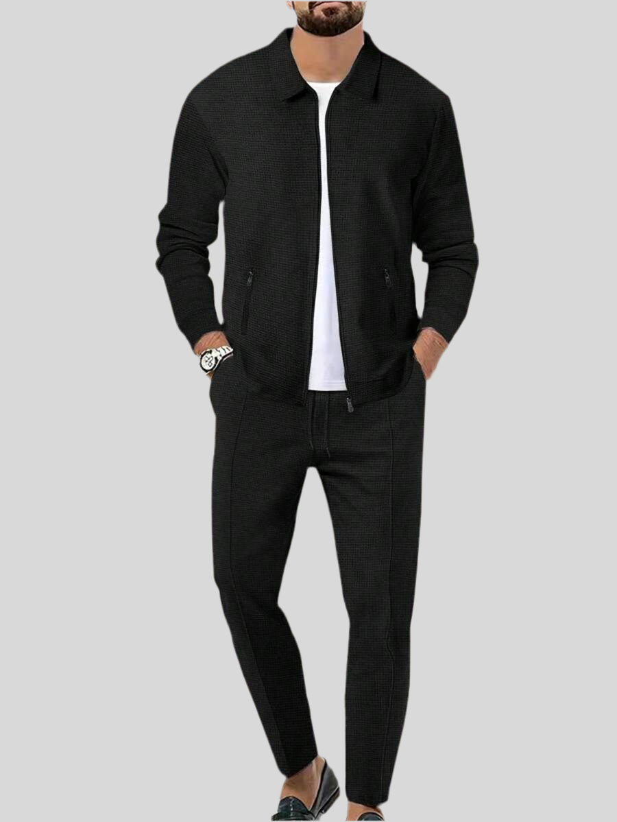 Men's Casual Plain 2 Piece Suit