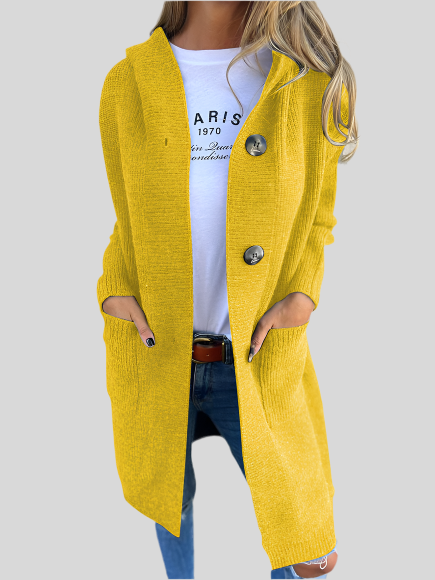 Elegant Women's Cardigan – Soft Knit & Refined Look