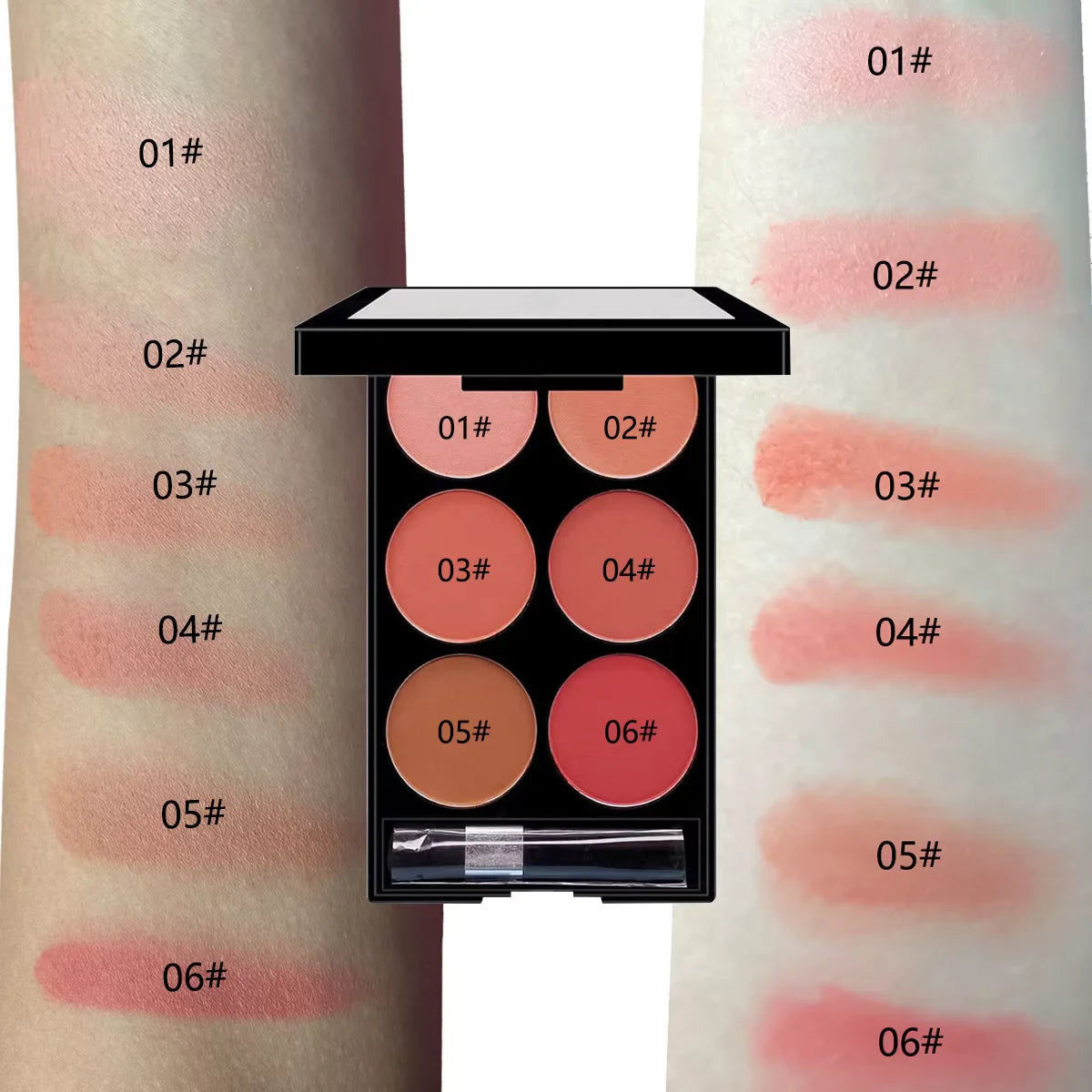 CiamoreParis™ — Stick Blush Mat 6 Couleurs