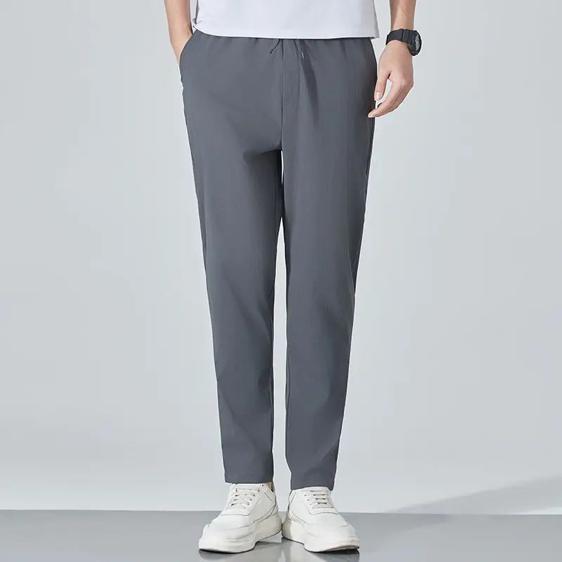 Men's Autumn Trousers in Fine Silk – Quick Drying and Ultra Breathable