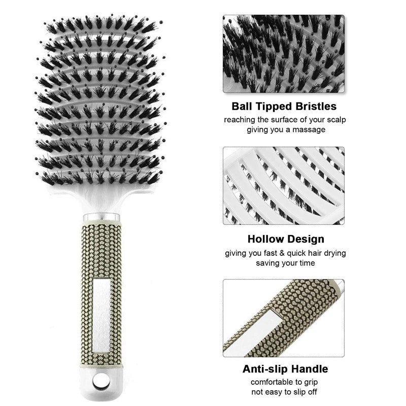 CiamoreParis™ — Brosse Cheveux Bouclés