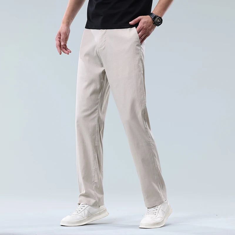 Trousers Army Men Lyocell