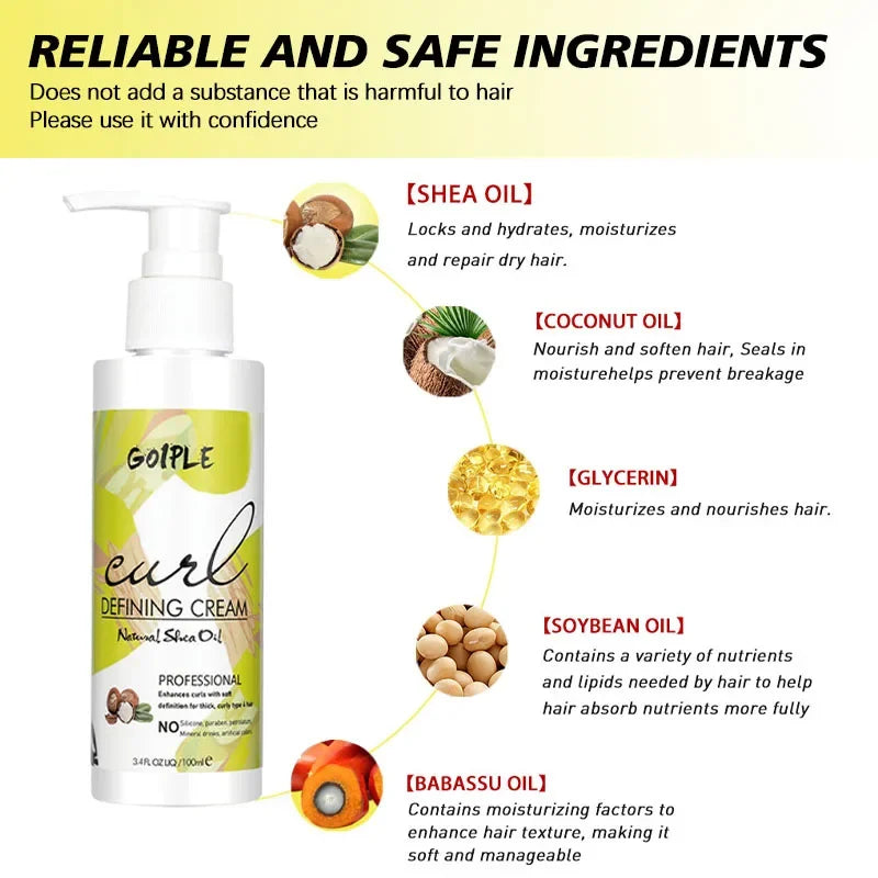 CiamoreParis™ — Crème Boucles Naturelle