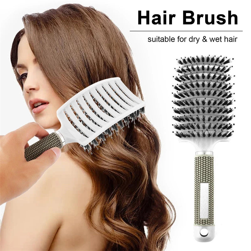 CiamoreParis™ — Brosse Cheveux Bouclés