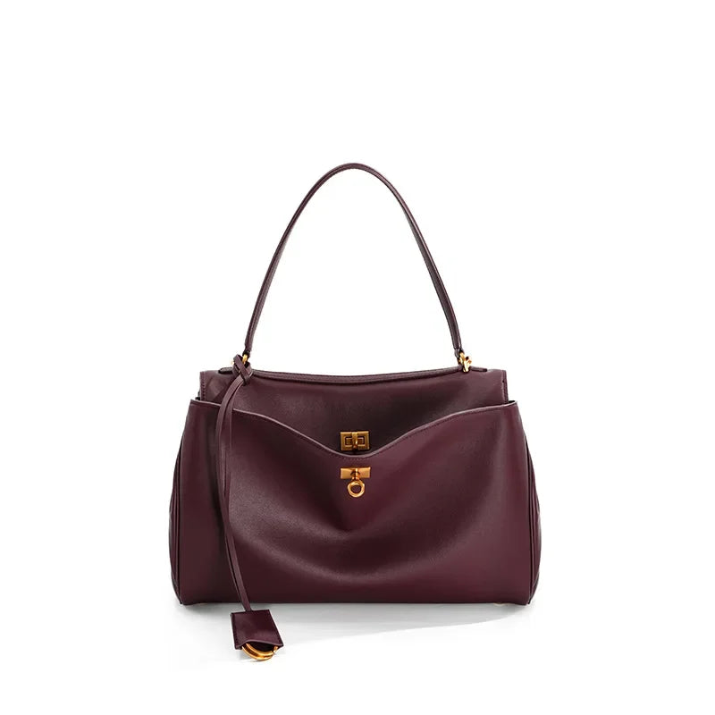 CiamoreParis™ — Sac Rodeo en Cuir Grande Capacité